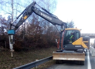 Kolové rypadlo Volvo